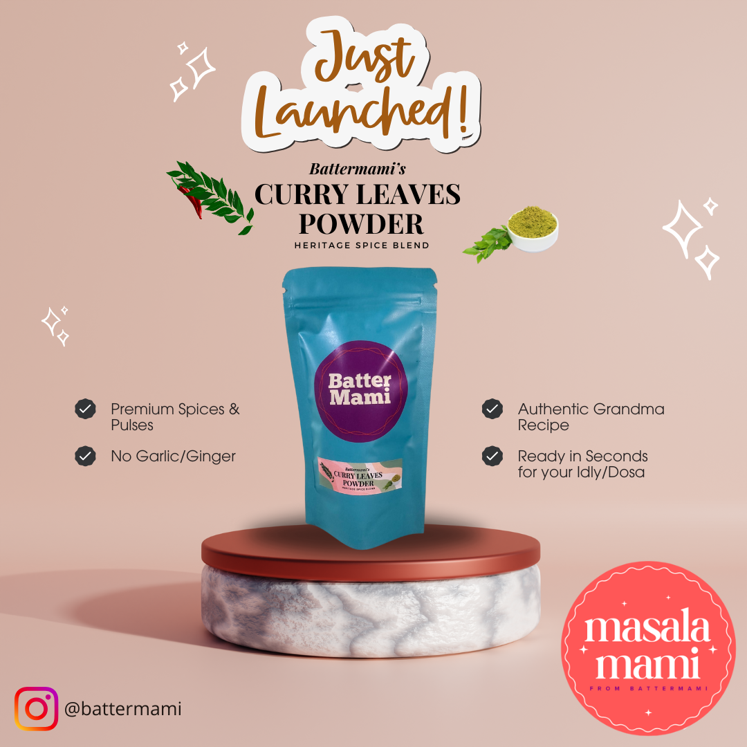 Battermami's Curry Leaves Powder (100g)